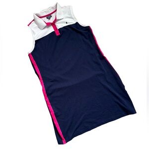 Izod Woman’s XL cotton spandex midi dress